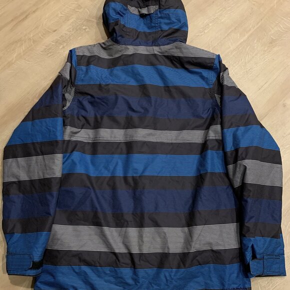 Burton Dryride Men's Medium M Snowboard Jacket The White Collection Full Zip - Picture 7 of 8